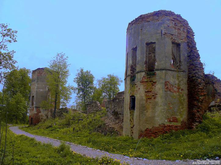  -  Замок Сапегов, руины. 