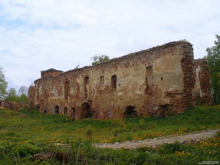  -  Замок Сапегов, руины. 