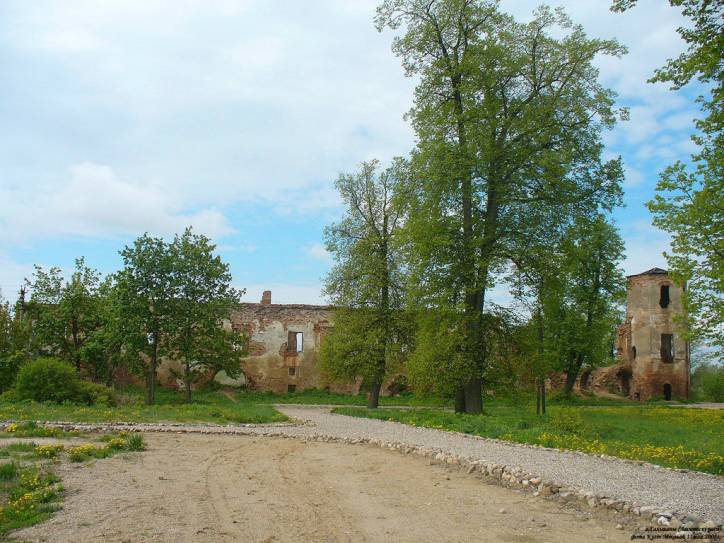  -  Замок Сапегов, руины. 