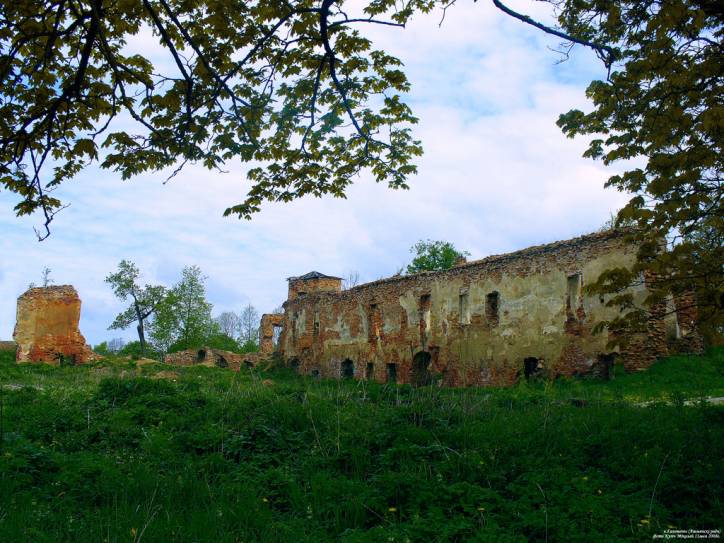  -  Замок Сапегов, руины. 