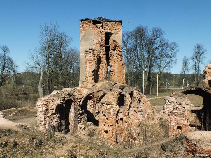  -  Замок Сапегов, руины. 