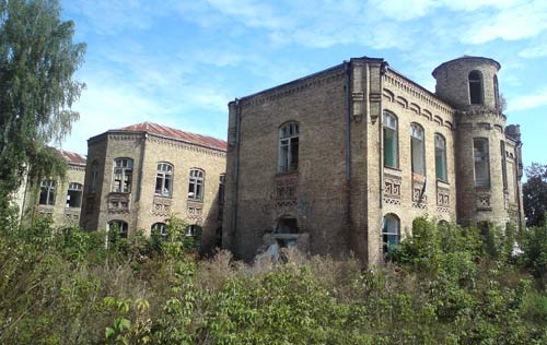 Мозырь.  Здание бывшей уездной больницы