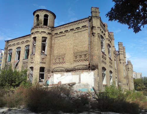 Мозырь.  Здание бывшей уездной больницы