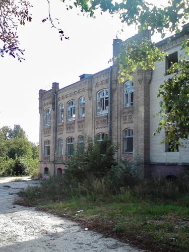 Мозырь.  Здание бывшей уездной больницы