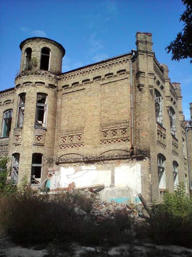 Мозырь.  Здание бывшей уездной больницы