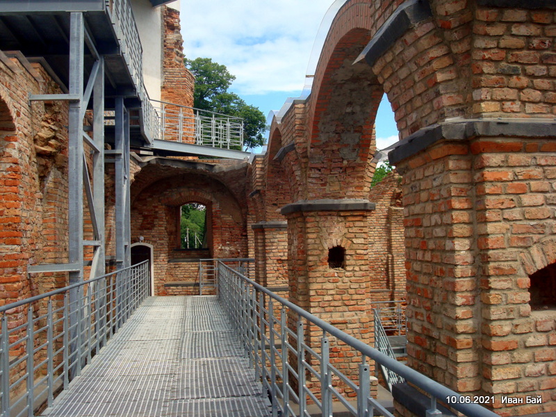  -  Замок Сапегов, руины. Замок в Гольшанах