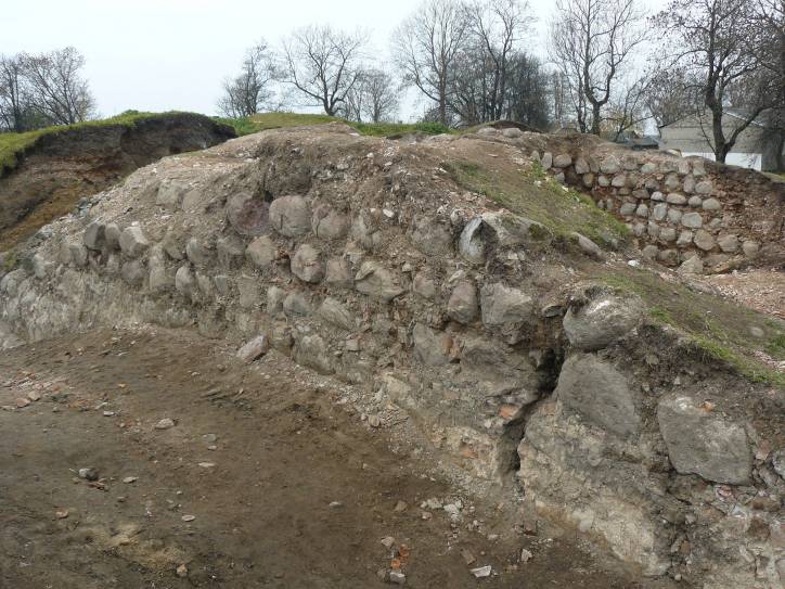 Навагрудак.  Навагрудскі замак, руіны