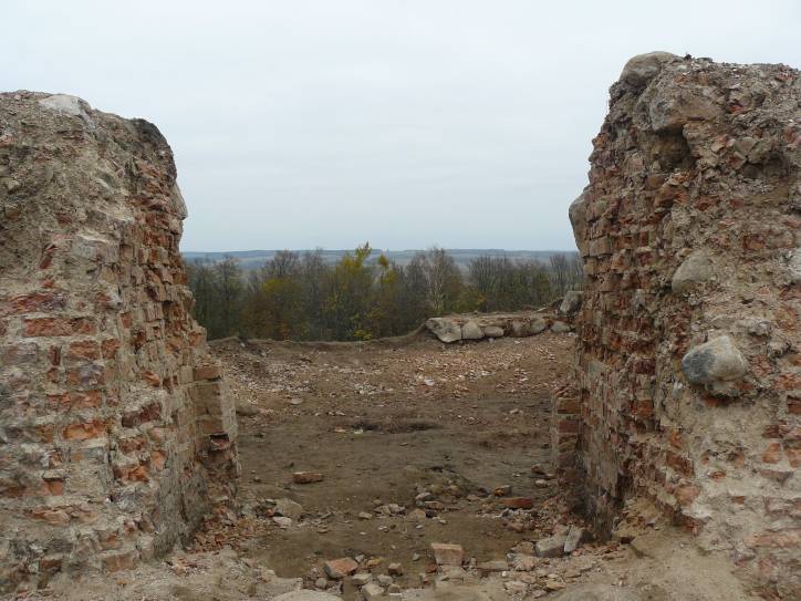 Навагрудак.  Навагрудскі замак, руіны