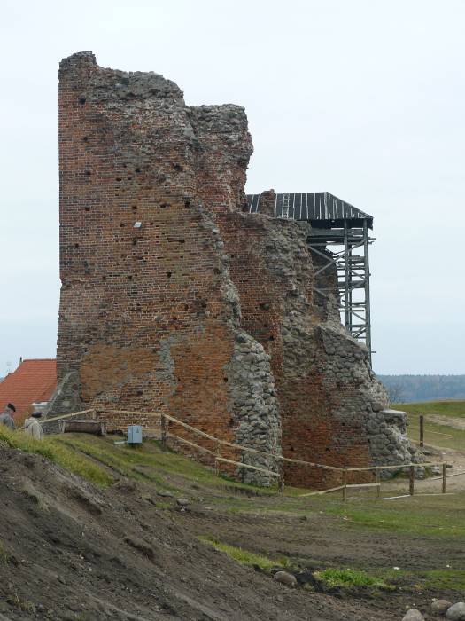 Навагрудак.  Навагрудскі замак, руіны