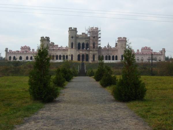 30.10.2011 Марачоўшчына (Косава). Палац Пуслоўскіх