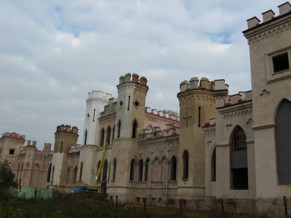 30.10.2011 Марачоўшчына (Косава). Палац Пуслоўскіх