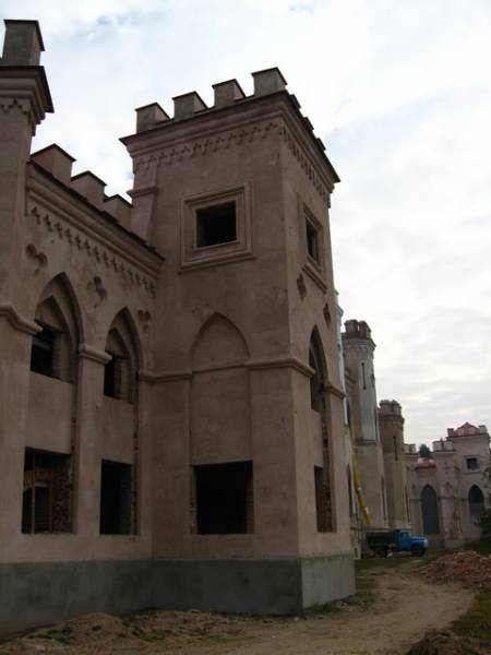 30.10.2011 Марачоўшчына (Косава). Палац Пуслоўскіх