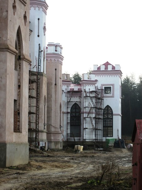 Марачоўшчына (Косава). Палац Пуслоўскіх