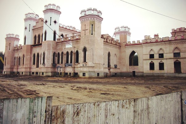 Марачоўшчына (Косава). Палац Пуслоўскіх