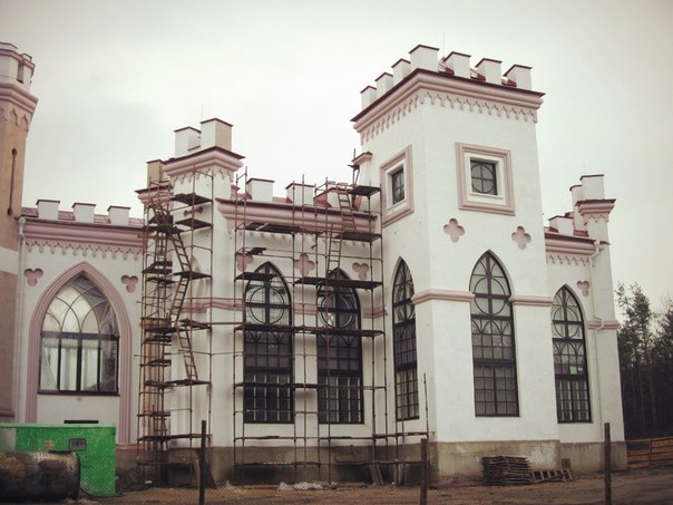 Марачоўшчына (Косава). Палац Пуслоўскіх