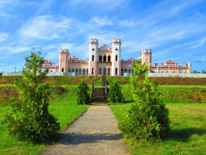 Марачоўшчына (Косава). Палац Пуслоўскіх