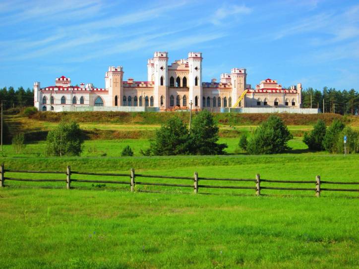 Марачоўшчына (Косава). Палац Пуслоўскіх