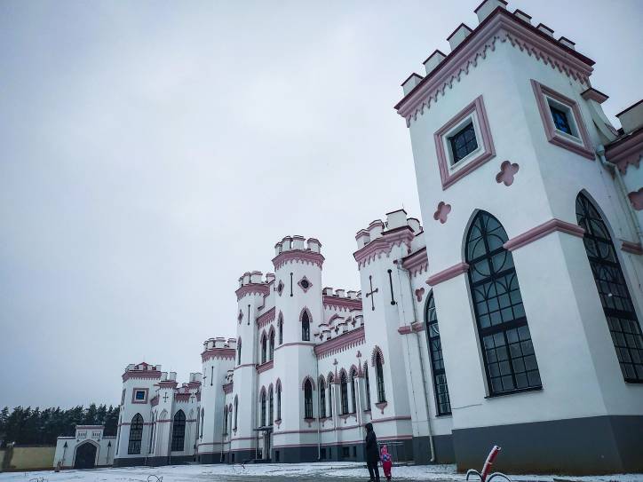 Палац Пуслоўскіх Марачоўшчыне.   - Палац Пуслоўскіх.