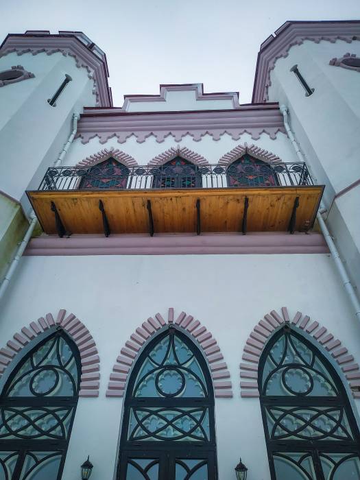 Палац Пуслоўскіх Марачоўшчыне.   - Палац Пуслоўскіх.