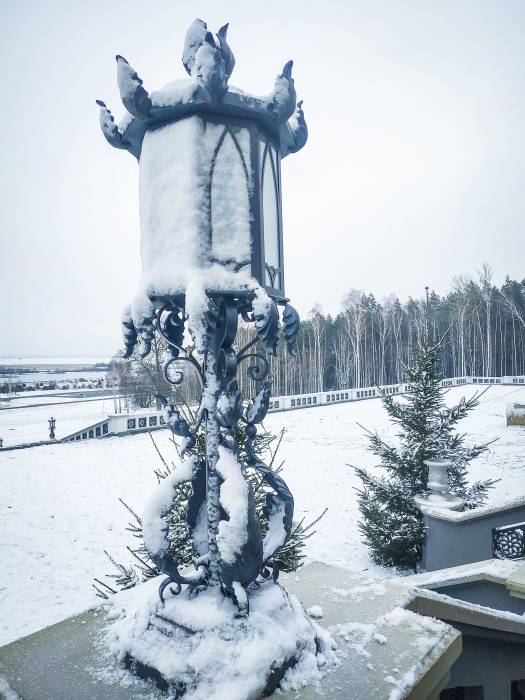 Палац Пуслоўскіх Марачоўшчыне.   - Палац Пуслоўскіх.