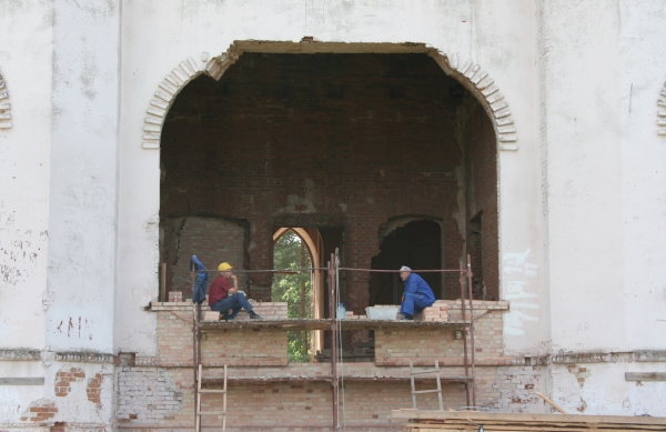 Марачоўшчына (Косава). Палац Пуслоўскіх