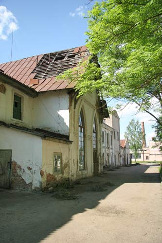 The production building Alba. Distillery