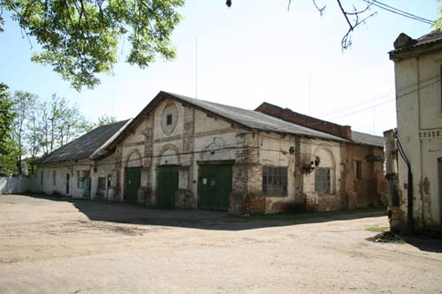 The warehouse building of the former Radziwill distillery in Alba Alba. Distillery
